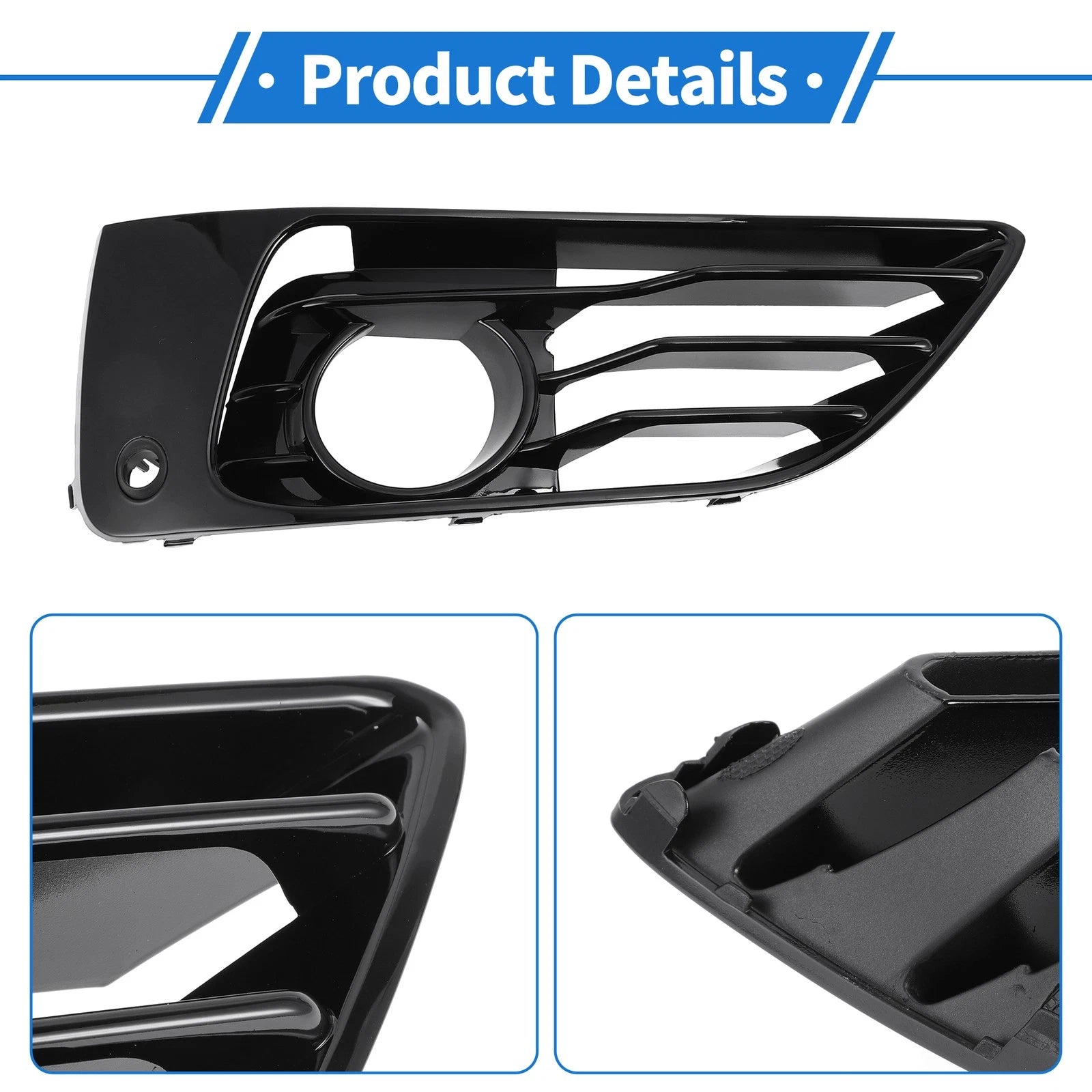 1 Pc Fog Light Grill for BMW 2 Series (2017–2020) No. 51117407700