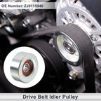 Drive Belt Idler Pulley for Mazda 3 BK (2003–2008) No.ZJ0115940 Rubber