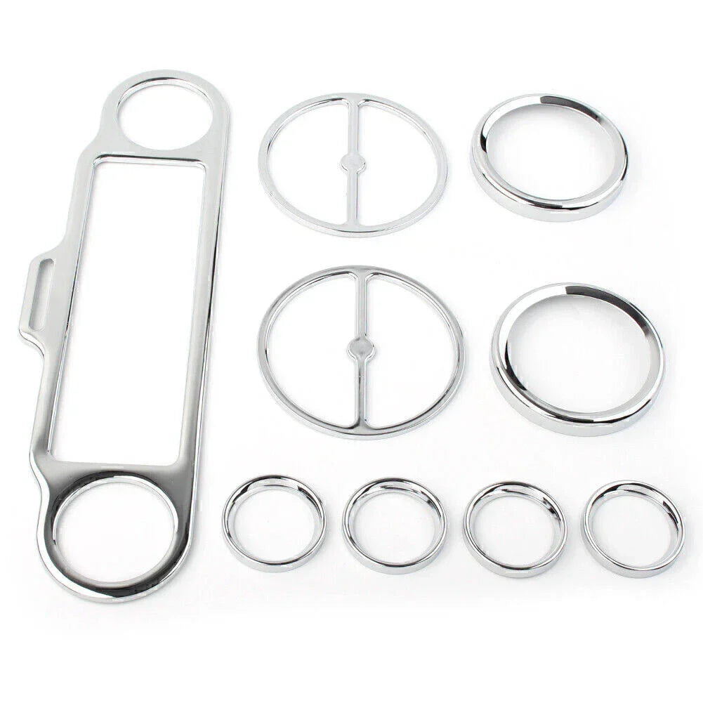 Radio Gauge Inner Trim for Harley Electra Glide, Street Glide (1996-2013)