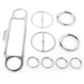 Radio Gauge Inner Trim for Harley Electra Glide, Street Glide (1996-2013)