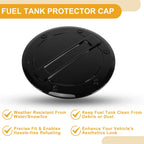 Fuel Tank Door Cap for Dodge Ram (2023–2025) Fuel Filler Flap Cover Black