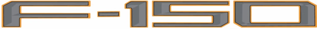 Tailgate Letter Inserts Pro-Access for Ford F150 (2024–2026)