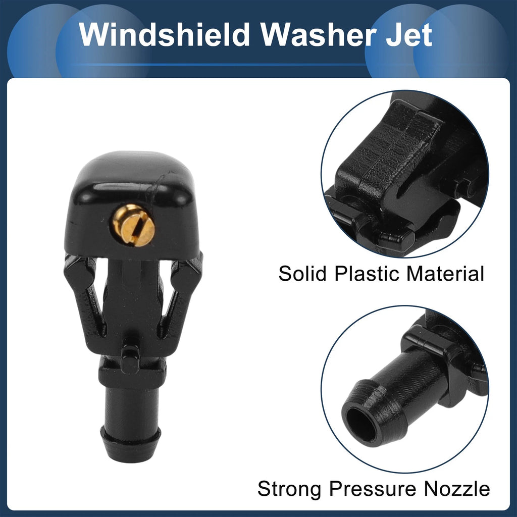 Set of 1 Windshield Washer Nozzle with Fluid Hose for Ford Crown (1994–2004)