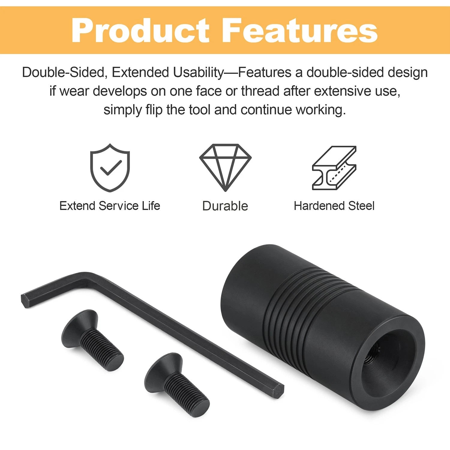 Dimpling Tool for Field Installation Door Frame (Hardened Steel)