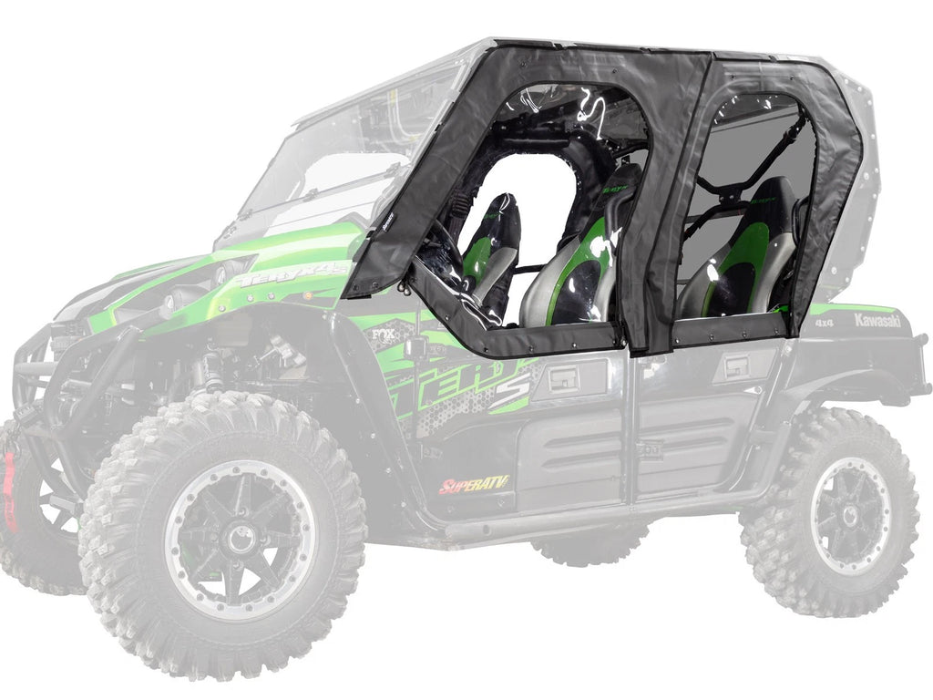 Soft Cab Enclosure Upper Doors for Kawasaki Teryx 4 800 / S (2016–2023)
