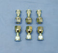 Set of 6 Front Wheel Studs & Nuts for Isuzu D-Max (2008-2013)