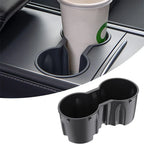 Dual Cup Holder Insert for Tesla Model 3 Y (2017-2024)