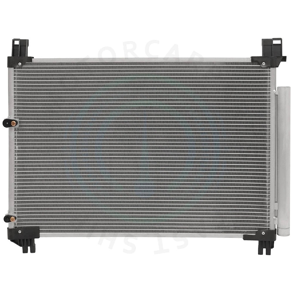 Cooling Kit: Aluminum Radiator & AC Condenser for Toyota Highlander (2014–2016)
