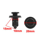 Set of 20 10mm Hole Rivets Fastener Clips for Buick 