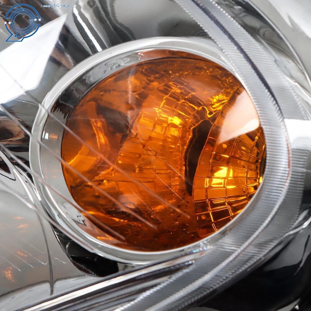 Set of 2 Halogen Headlights for Chevy HHR (2006-2011) Chrome Housing