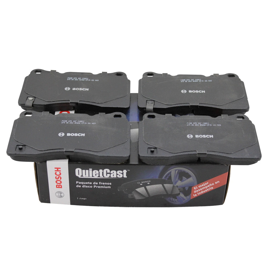 Set of 4 Bosch QuietCast Ceramic Brake Pads for ATS Camaro Pantera Lancer Impreza S60