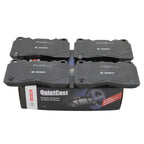 Set of 4 Bosch QuietCast Ceramic Brake Pads for ATS Camaro Pantera Lancer Impreza S60