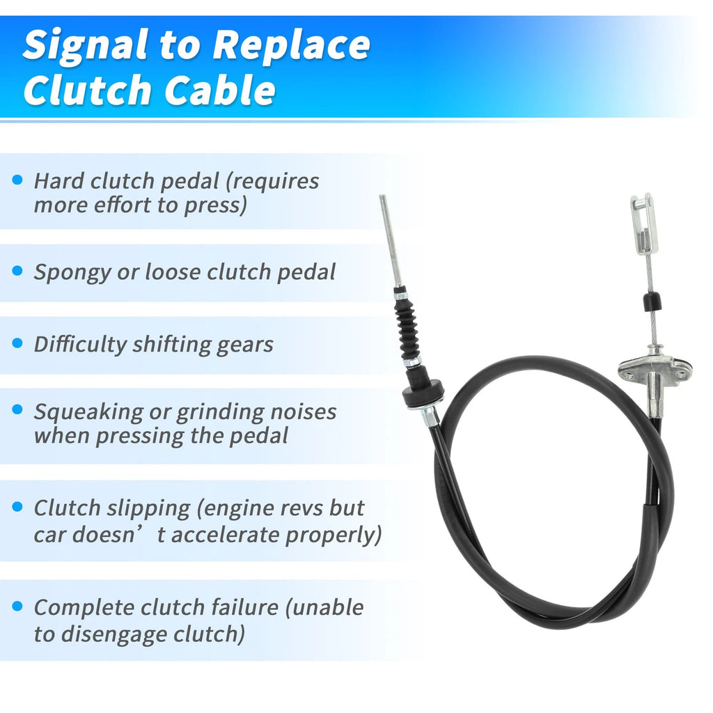 Clutch Cable No.2371057B10 for Suzuki Sidekick X-90, Geo Tracker (1996–1998)