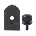 Rear Fender Seat Bolt Screw Nut Tab Cover for Harley Touring (1996–2023) Black