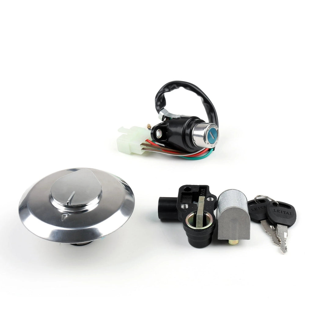 Ignition Switch Lock & Fuel Gas Cap Key Set for Honda CBT125 (2010–2015)