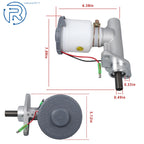 Brake Master Cylinder for Honda Civic 1.6L (1988–1994) with Reservoir & Sensor