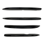 Front Fog Light Cover Trim for Mercedes Benz CLA C118 (2021-2023) Black