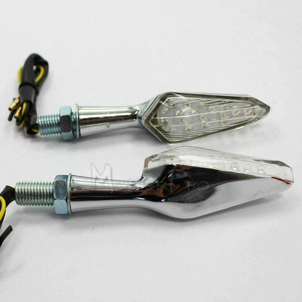4X LED Turn Signal Indicators for Honda CBR 600 1000 1100 RR (1992–2023)