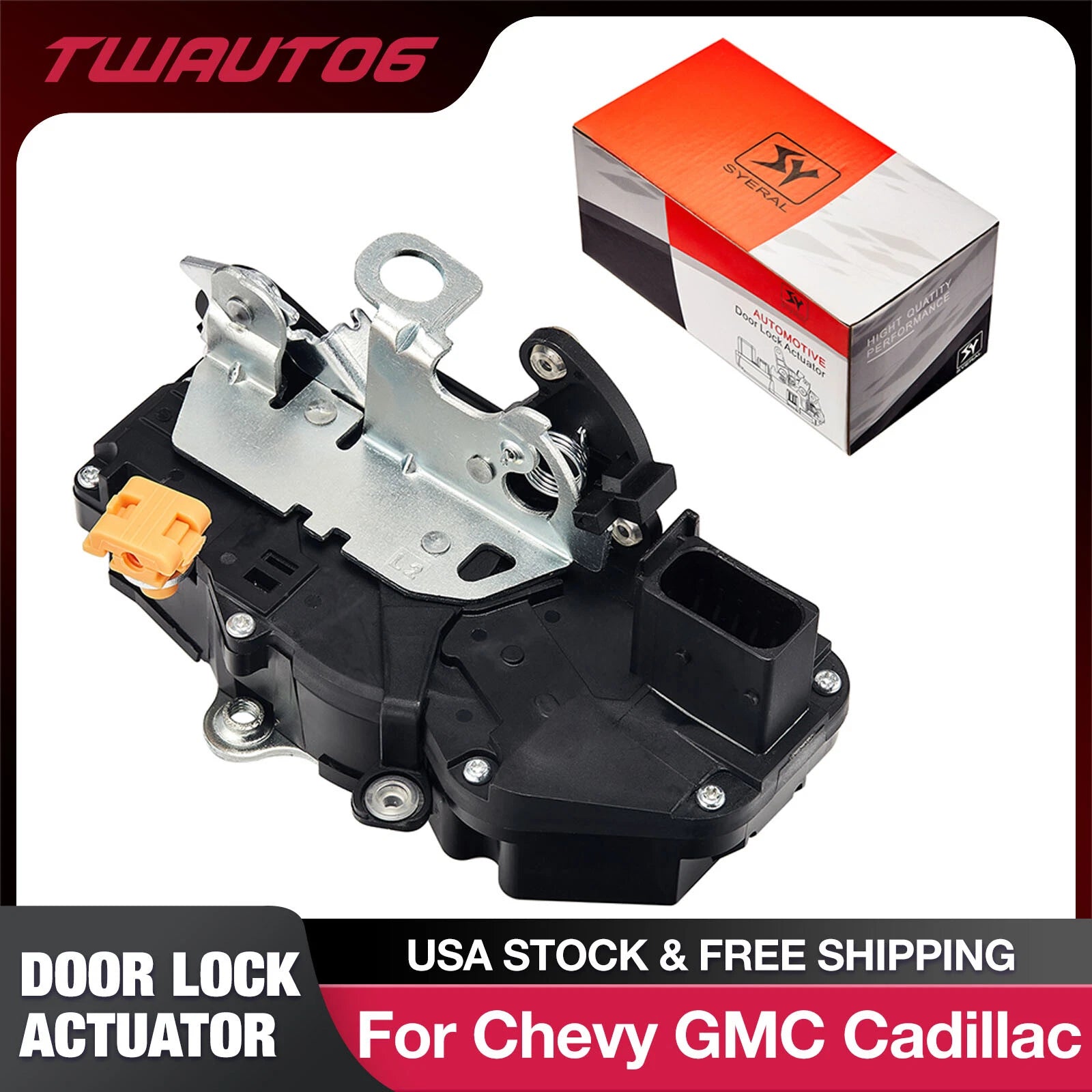 Front Left Side Door Lock Actuator for GMC Sierra 1500 (2007–2009)