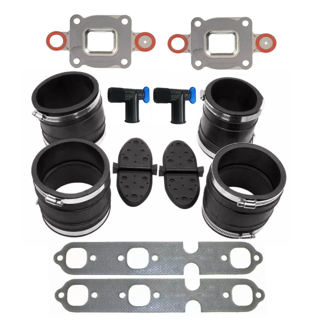 Mercruiser GM V6 Dry Joint Exhaust Bellow Closed Cooling Kit 4" 864850A02 99757 (N/A)