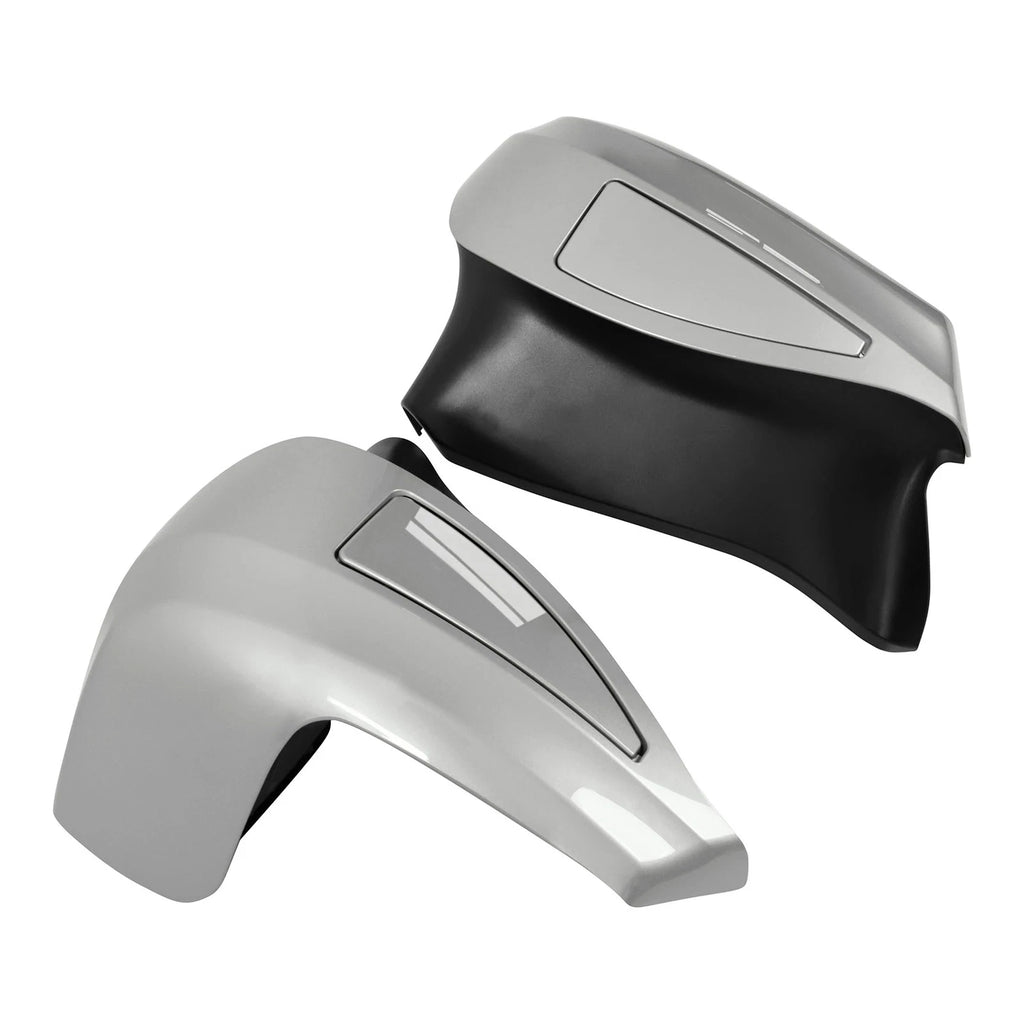 Lower Vented Fairings for Indian Roadmaster (2015–2024) Silver Quartz Metallic