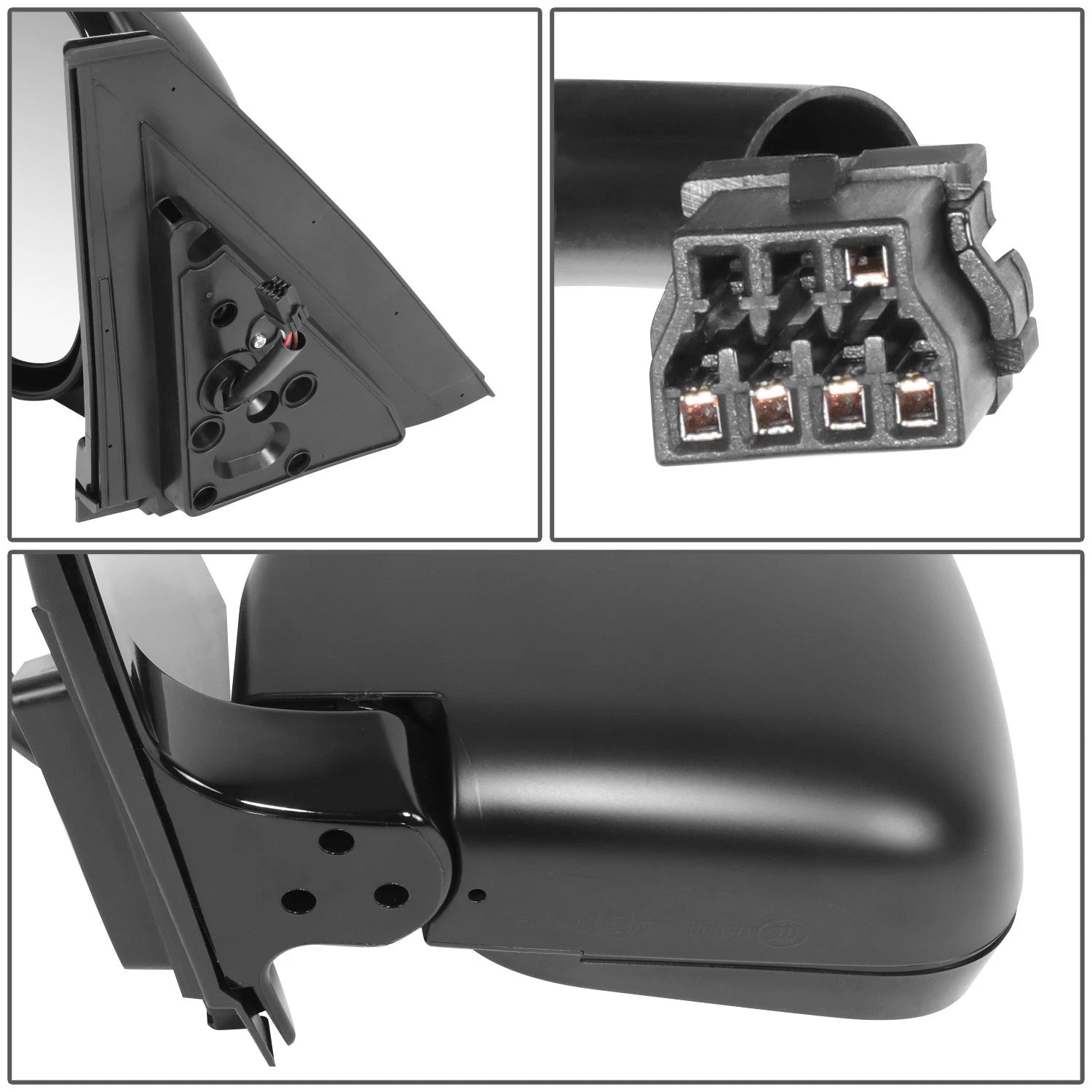 Driver Left Side Door Mirror for Mitsubishi Montero (2001–2006) OE Style