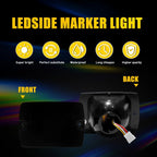 Smoked Front Turn Signal Lights for Jeep Wrangler YJ (1987–1995)