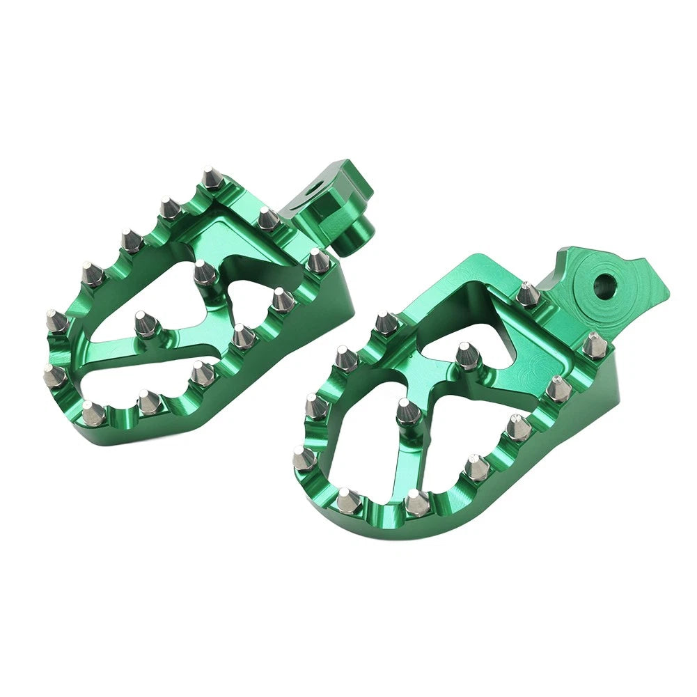 CNC Foot Pegs for Honda XR50R XR70R XR80R XR100R CRF80F CRF100F Z50R (2000–2023)