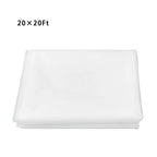 Clear Polyethylene Greenhouse Plastic Sheeting 20 x 20 ft