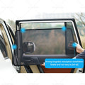 Set of 2 Rear Magnetic Sun Shades for LDV D90 (2017–2023)
