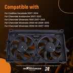 Radiator Cooling Fan Assembly for Chevy Silverado/Suburban (2006-2014)