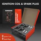 8x Ignition Coil & 8x Iridium Spark Plug for Sierra 1500 (2007-2013)