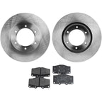 Disc Brake Rotor and Pad Kit for Toyota Pickup (1988–1995)