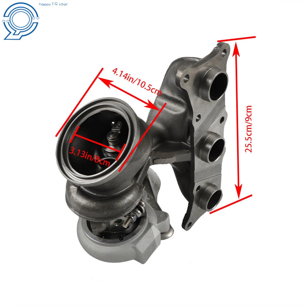 Set of 2 Turbochargers for BMW 335i 335xi 335is (2007–2013)