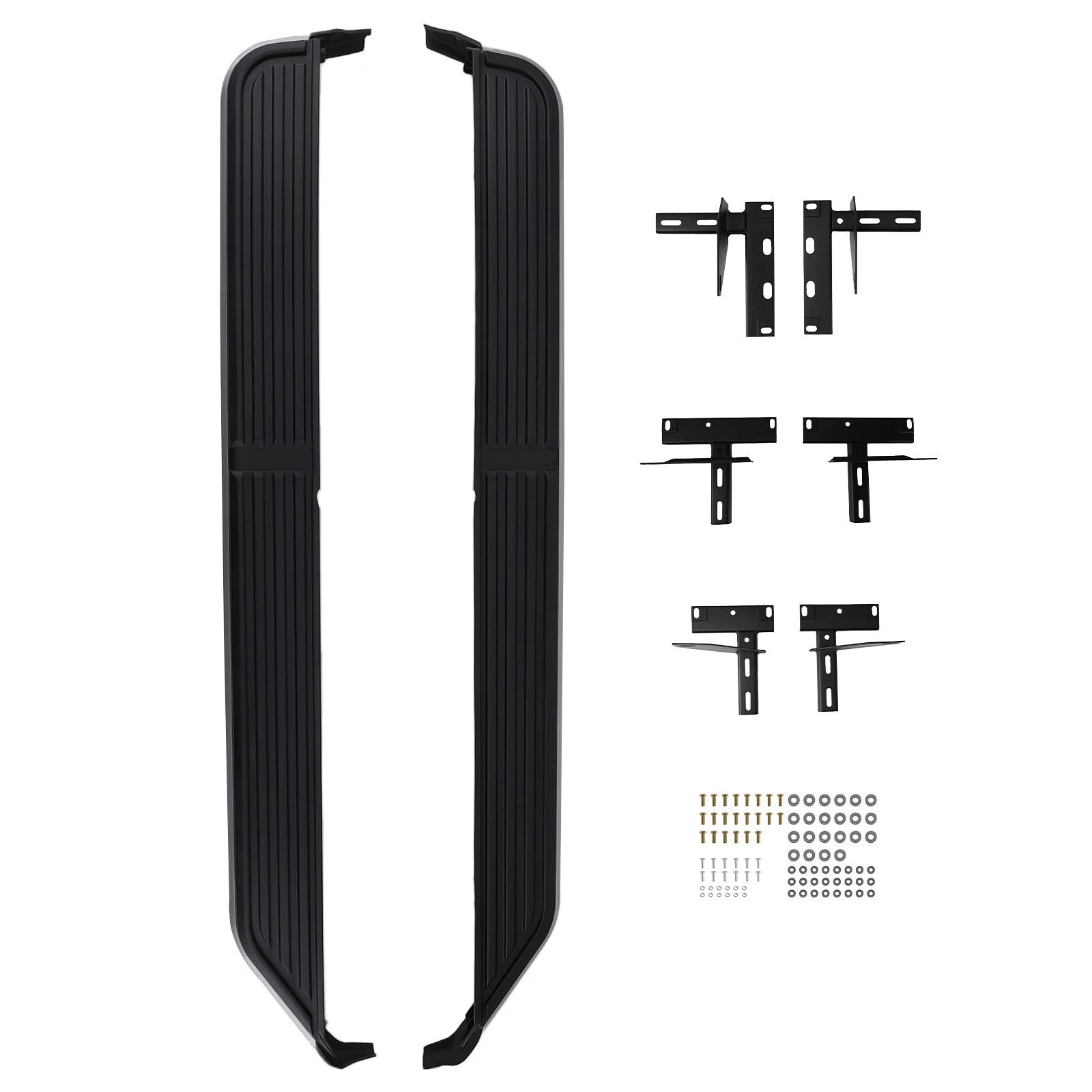 Running Boards Side Steps for Land Rover Discovery LR3 LR4 (2005-2016) Non-Slip