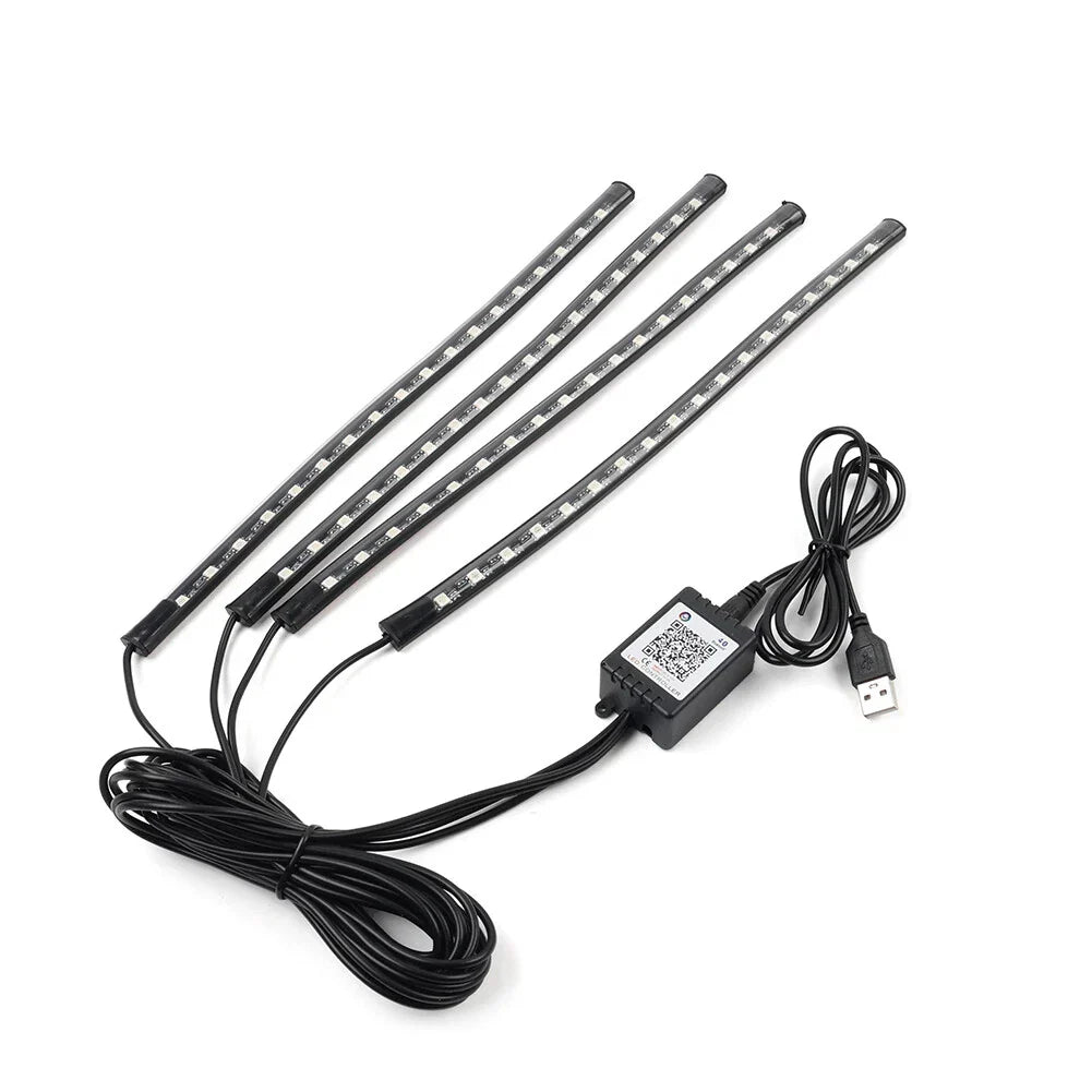 RGB Music Voice Control Floor Atmosphere Light Lamp
