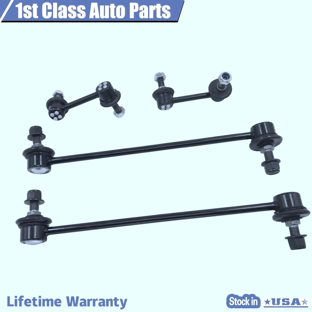 Set of 4 Sway Bar Links for Honda CR-V (2007-2011)