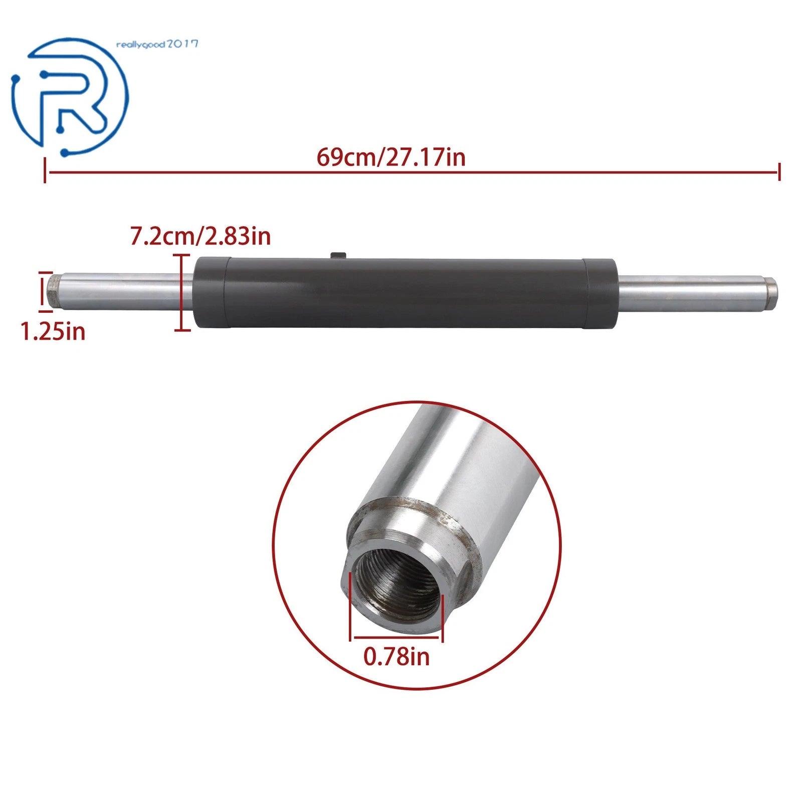 Hydraulic Steering Cylinder for Kubota M8540 M8560 M9540 M9960