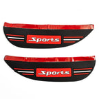2 x Rear View Mirror Rain Eyebrow Board Rain Remover Cover for Car