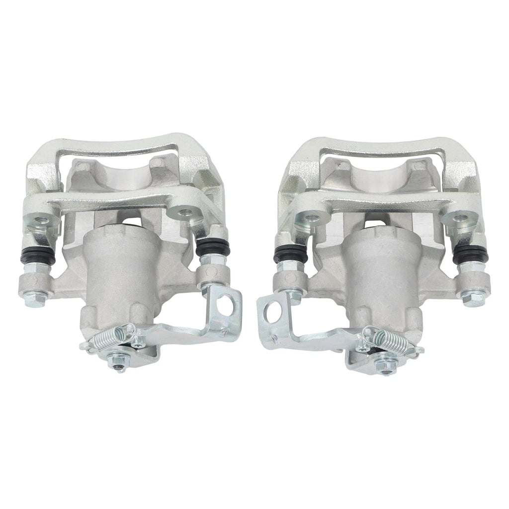 Set of 2 Disc Brake Calipers w/Bracket for Hyundai Veloster Elantra GT (2013–2014)