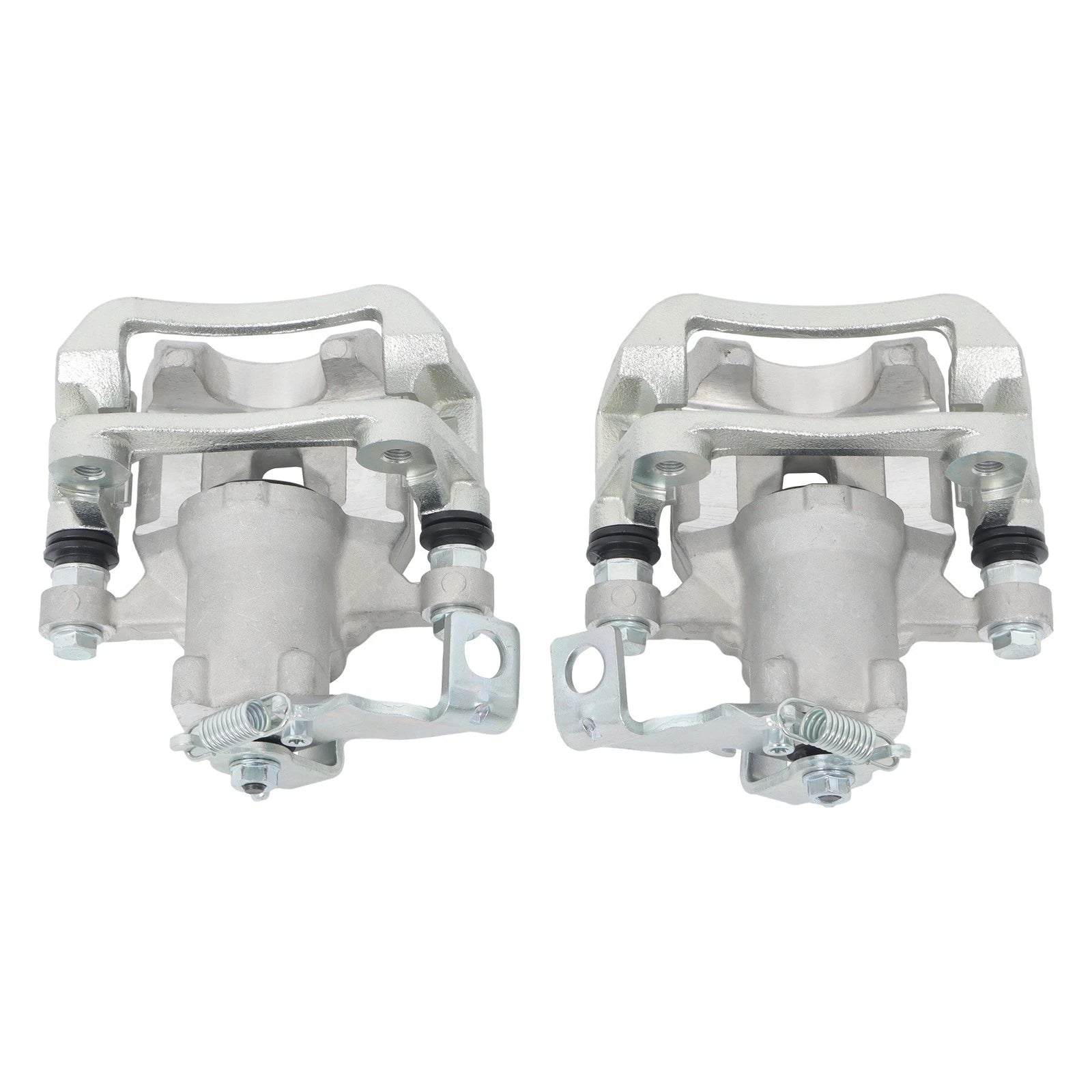 Set of 2 Disc Brake Calipers w/Bracket for Hyundai Veloster Elantra GT (2013–2014)