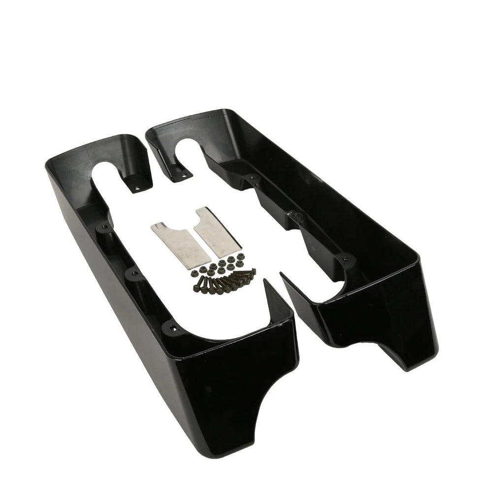 4" Stretched Extended Saddlebag Extensions for Harley Electra Glide (1994–2013)