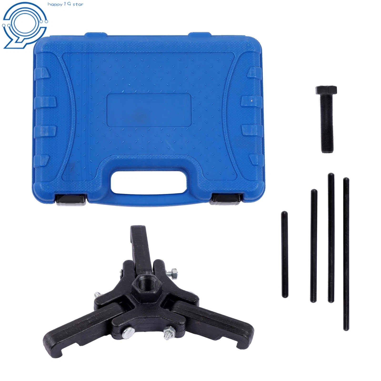 Harmonic Balancer Puller Kit for - 3 Jaw, 4 Rods