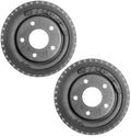 Set of 2 Rear Brake Drum Assemblies for GMC Chevy Pontiac Oldsmobile