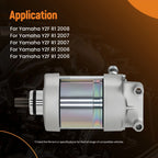 12V 9T Starter Motor for Yamaha YZF R1 (2004–2008) 4C8-81890-00-00 CW