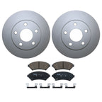 Front Brake Kit 278mm Rotors TRW Ceramic Pads for Buick Chevy Oldsmobile Pontiac
