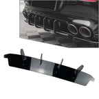 Rear Bumper Diffuser Lip Black for Mercedes Benz CLA-Class (2019 - )