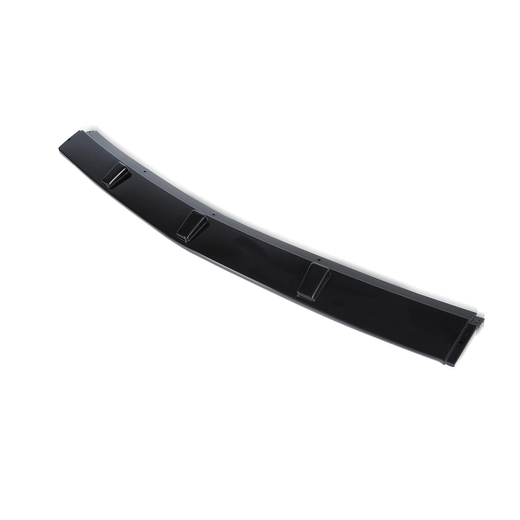 3PC Front Bumper Lip Spoiler Splitter for Ford Mustang (2015–2018) Glossy Black