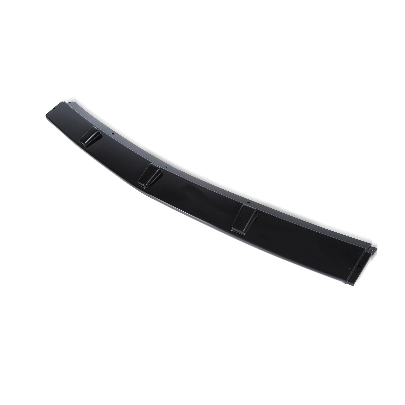 3PC Front Bumper Lip Spoiler Splitter for Ford Mustang (2015–2018) Glossy Black