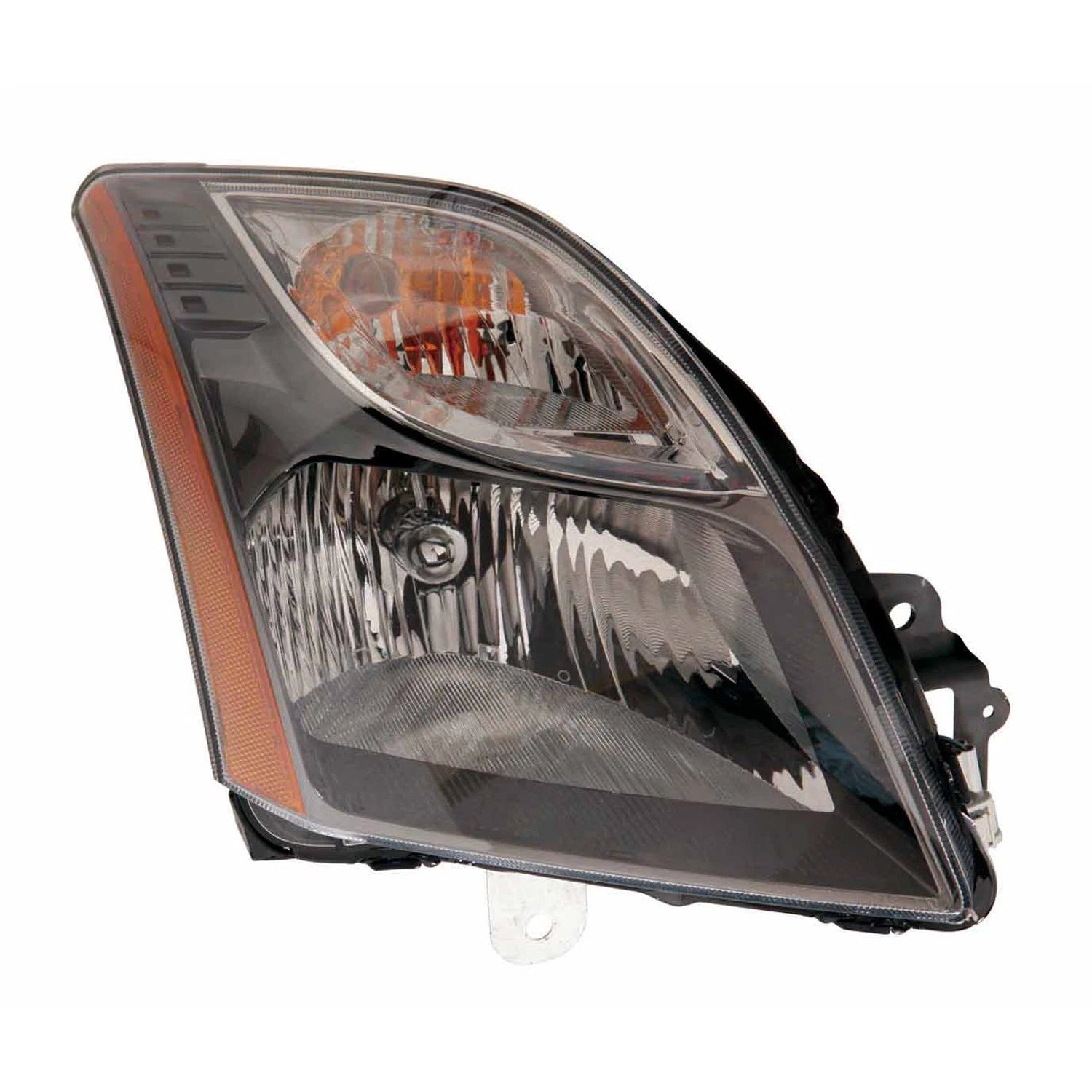 Replacement Smoked Passenger Side Head Light Assembly (See compatibility Chart)